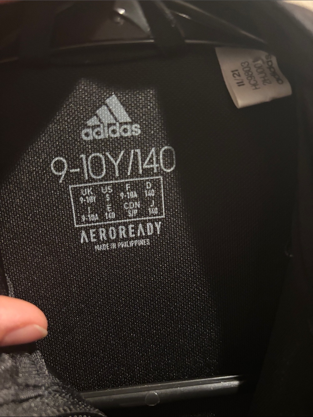 adidas Black, Teal & Red Zip-Up Track Jacket with Yellow Logo - Picture 5 of 8